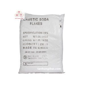 Caustic Soda Flakes NaOH – Sodium Hydroxit - Xút vẩy